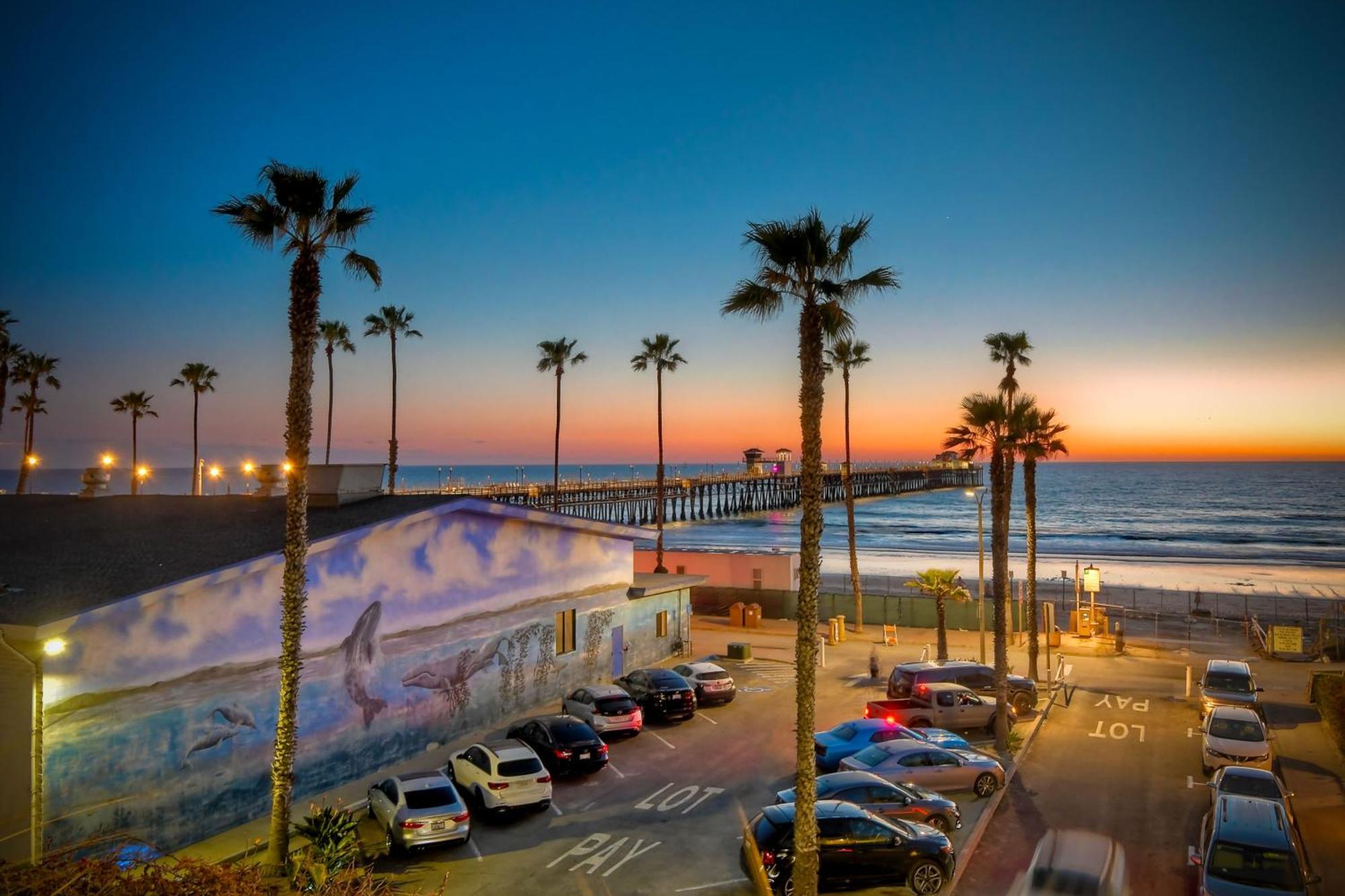 Ocean View, Pool, Hot Tub, Steps To Pier, Gated Villa Oceanside Exterior photo